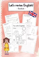 Vista previa - Hojas de trabajo - Let's revise English - Booklet - Escuela Primaria - Portada