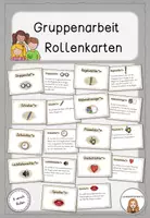 Vorschau - Anderer Materialtyp - Rollenkarten für die Gruppenarbeit - Deckblatt