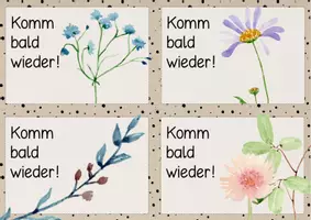 Vorschau - Merkblätter - Klassenmanagement im Boho-Stil: Krankenmappe/ Krankenpost - Seite 3