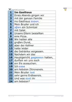 Vorschau - Arbeitsblätter - 4 Diktatformen zum RS-Thema "Wortfamilie essen" (22) - Seite 3