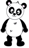 Vorschau - selbst erstellte Cliparts/Grafiken - Panda Clipart Erweiterungsset 1 - Seite 2