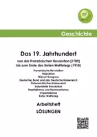 Vorschau - Arbeitsblätter - Arbeitsheft Geschichte 1789 bis 1918 mit Erklärvideos, Onlineübungen und Lösungen - Seite 1