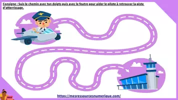 Aperçu - Feuilles d'exercices - Pistes graphiques et cheminement - gratuit - Page 2