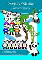 Vorschau - selbst erstellte Cliparts/Grafiken - Komplette Panda Clipart Kollektion - Seite 1