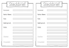 Vorschau - Bildkarten - Die Wahl Bildkarten Im Dschungel wird gewählt | Demokratie | Klassensprecher - Seite 2