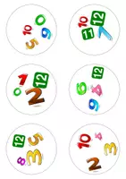 Vorschau - Spiele - same! Finde den Zwilling! DAZ & Englisch (Zahlen / numbers) - Seite 1