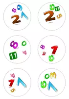 Vorschau - Spiele - same! Finde den Zwilling! DAZ & Englisch (Zahlen / numbers) - Seite 2