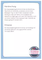 Vorschau - Bildkarten - Hausaufgabengutscheine (Giraffenklasse) - Seite 1