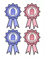 Vista previa - Manualidades / Dibujos para colorear - PRENDEDOR FELIZ REGRESO A CLASES CRAFT MEDALLA PIN - página 3