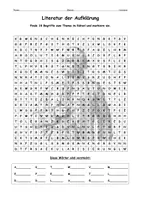 Vorschau - Arbeitsblätter - Suchsel Literaturepoche Aufklärung - als PDF & Word - Seite 3