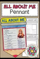 Vista previa - Hojas de trabajo - ALL ABOUT ME - Pennant - Portada