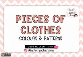 Vista previa - Unidades / Secuencias / Situaciones de Aprendizaje - CLOTHES PACK - página 2
