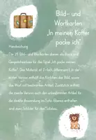 Vorschau - Fördermaterial/Inklusion - Satzbau-Spiel "In meinen Koffer packe ich" - Seite 1