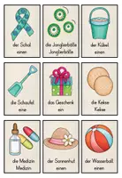 Vorschau - Fördermaterial/Inklusion - Satzbau-Spiel "In meinen Koffer packe ich" - Seite 3