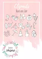 Vorschau - selbst erstellte Cliparts/Grafiken - Cliparts - Rund ums Jahr - Grafiken - Kalender - Jahreskreis - Monate - Jahresuhr - Deckblatt