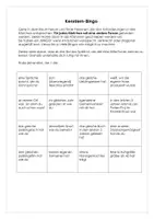 Vorschau - Arbeitsblätter - Schulstart: Kennenlern-Bingo editierter - Seite 1