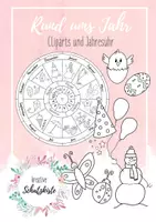 Vorschau - selbst erstellte Cliparts/Grafiken - Cliparts -Jahresuhr - Paket - Kalender -Jahr - Jahreskreis - Monate - Deckblatt