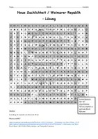 Vorschau - Spiele - Suchsel Literaturepoche Neue Sachlichkeit / Weimarer Republik - als PDF & Word - Seite 2
