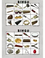 Vorschau - Spiele - ORFF Instrumente BINGO - Seite 2