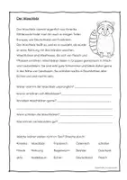 Vorschau - Arbeitsblätter - Lesetexte Waldtiere Schwierigkeitsstufe: mittel - Seite 3