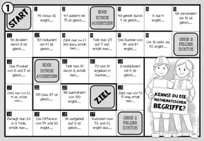 Vorschau - Stationenlernen - Mathematische Fachbegriffe – 3 Mathe-Brettspiele | 4.–5. Klasse - Seite 2