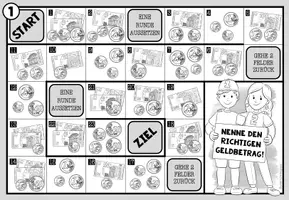 Vorschau - Arbeitsblätter - GELD (Größen und Maßeinheiten) - Materialpaket - Seite 3