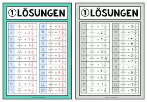 Vorschau - Stationenlernen - Brüche umwandeln – Bruchrechnung / Brüche, Bruchzahlen, Umwandeln, Aufgaben, Übungen, Brettspiel, Spiel, gemischte Zahlen, unechte Brüche | Partnerarbeit, Klasse 5, 6, Sekundarstufe - Seite 3