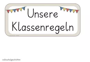 Vorschau - Poster - Klassenregeln Beige - Seite 2