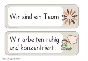 Vorschau - Poster - Klassenregeln Beige - Seite 3