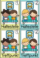Vorschau - Poster - Haltestelle/ Treffpunkt I KL. 1-4 - Seite 1