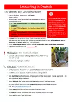 Vorschau - Arbeitsblätter - Arbeitsauftrag Leserolle + Lesekiste - Seite 2