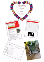 Vorschau - Arbeitsblätter - Arbeitsauftrag Leserolle + Lesekiste - Deckblatt