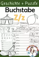Vorschau - Arbeitsblätter - Buchstabe Z - Einführung in der 1.Klasse inklusive Geschichte - Deckblatt