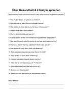 Vorschau - Arbeitsblätter - DAF/DAZ Materialpaket - 24 Konversationsthemen A2, B1, B2, Daf, Daz, Konversation, Deutsch, Sprechübung - Seite 1