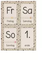 Vorschau - Bildkarten - Klassenmanagement im Boho-Stil - Dauerkalender GRATIS - Seite 3