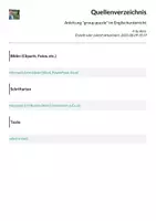 Vorschau - Merkblätter - Anleitung "group puzzle" im Englischunterricht - Seite 1
