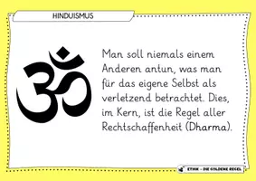Vorschau - Poster - Ethik - DIE GOLDENE REGEL - Weltreligionen - Seite 2