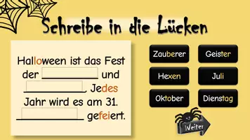 Vorschau - Spiele - Tablet Games: Halloween Lesespiel3 - Seite 3