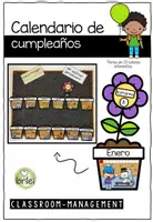 Vista previa - Unidades / Secuencias / Situaciones de Aprendizaje - Calendario de cumpleaños de la clase escolar - Portada