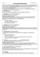 Vorschau - Arbeitsblätter - Praktikumsbericht frei formuliert - Deckblatt