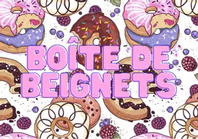 Vorschau - Aufgabenkarten - Boîte de beignets - Donut Box - 1. Lernjahr - Seite 1