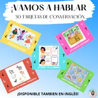 Vista previa - Tarjetas / Manipulativos - Tarjetas de conversación - Portada