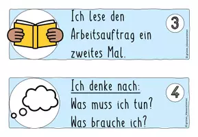 Vorschau - Poster - Arbeitsaufträge Tafelkarten - Seite 3