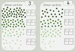 Vorschau - Arbeitsblätter - Freiarbeit Klasse 2 Mathe - Orientierung im Zahlenraum bis 100 - Seite 2