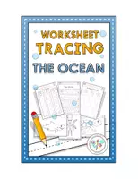Vista previa - Hojas de trabajo - THE OCEAN TRACING WORKSHEETS FICHAS TRAZOS EL MAR ANIMALES - Portada