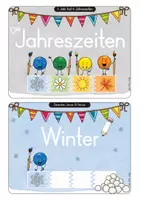 Vorschau - Spiele - Jahreszeiten Tafel- und Legematerial - Seite 3
