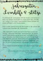 Vorschau - Merkblätter - Jahreszeiten Lernhilfe & Lernstütze für die Rechenmappe - Seite 1