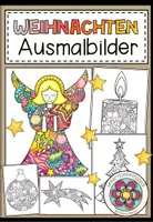 Vorschau - Mal- und Bastelvorlagen - WEIHNACHTEN - Ausmalbilder (10 Malvorlagen) - Deckblatt