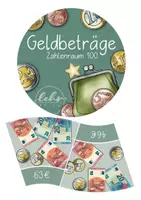 Vorschau - Stationenlernen - Legekreis - Geldbeträge in Euro und Cent im Zahlenraum 100 - Seite 2