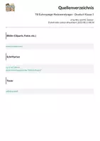 Vorschau - Mal- und Bastelvorlagen - Till Eulenspiegel Redewendungen - Deutsch Klasse 5 - Seite 1
